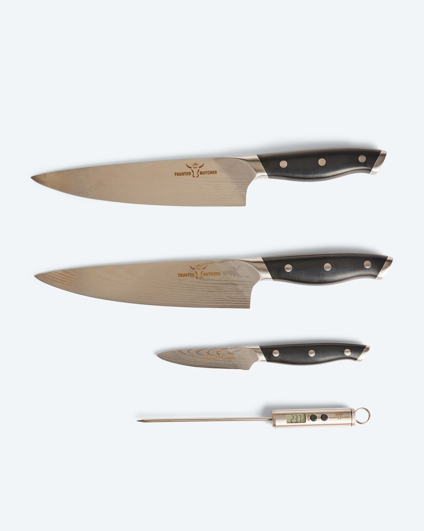 Produktabbildung für Trusted Butcher Messer-Set