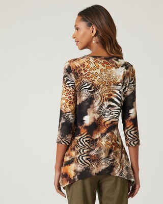 Shirt mit Animal-Druck
