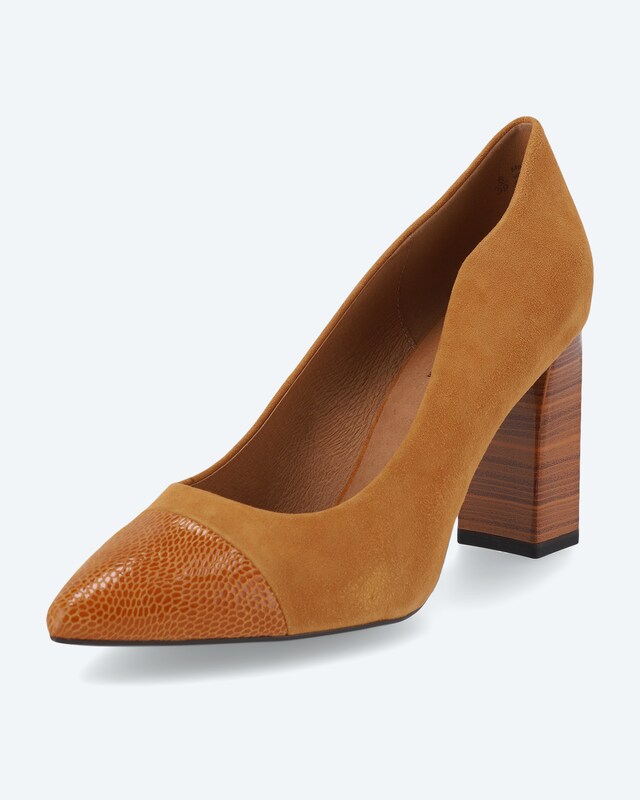 Pumps aus Leder
