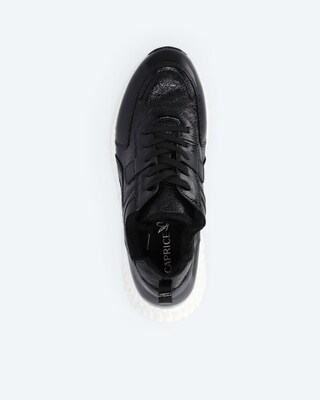 Sneaker, Lackleder