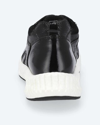 Sneaker, Lackleder