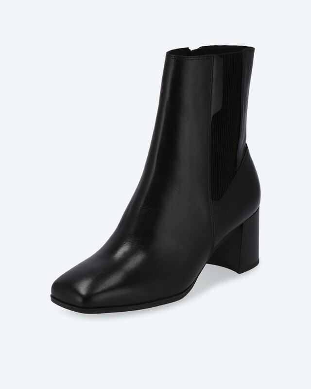 Stiefelette aus Glattleder