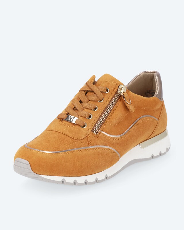 Sneaker mit 2-farbiger Laufsohle