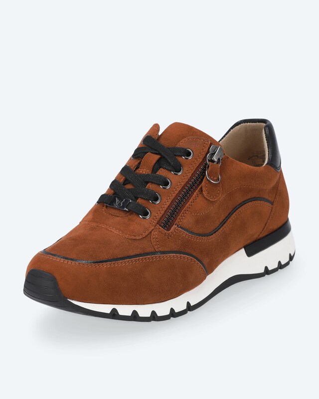 Sneaker mit 2-farbiger Laufsohle