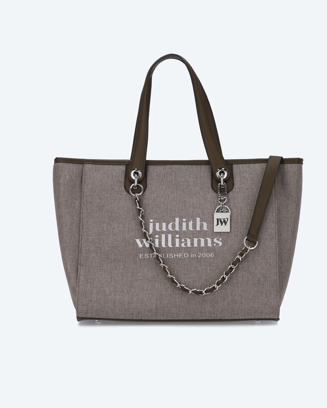 Shopper mit Logo-Print