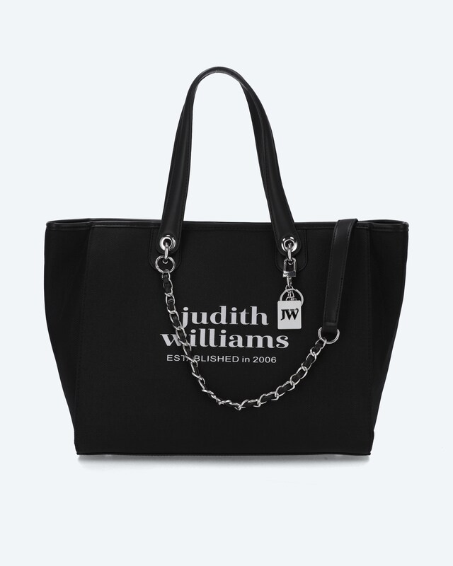 Shopper mit Logo-Print