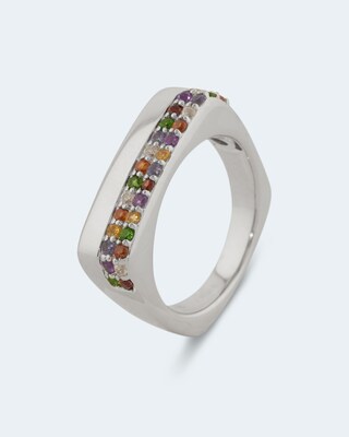 Ring mit Multiedelsteinen