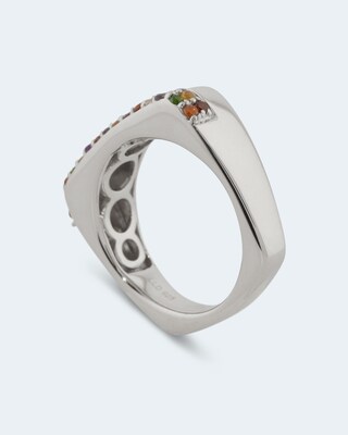 Ring mit Multiedelsteinen