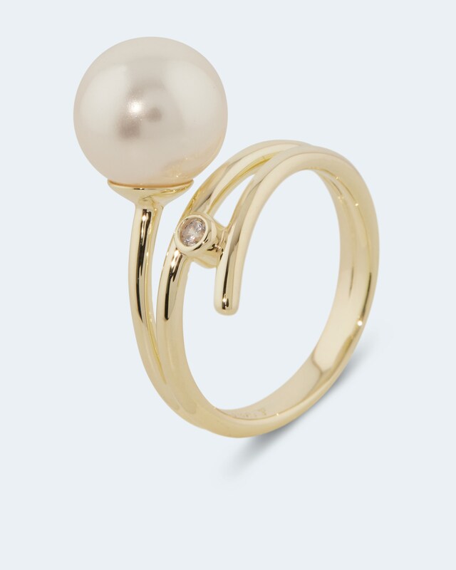 Ring mit MK-Perle 10mm