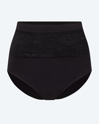 Seamless Slip mit Vario-Spitzenbund