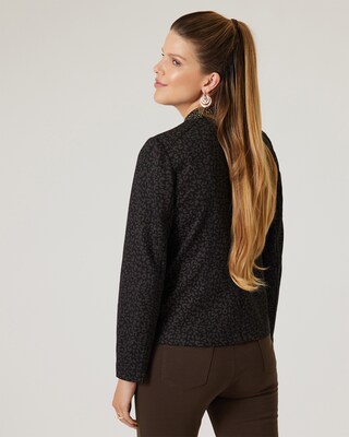 Jacke mit Foliendruck