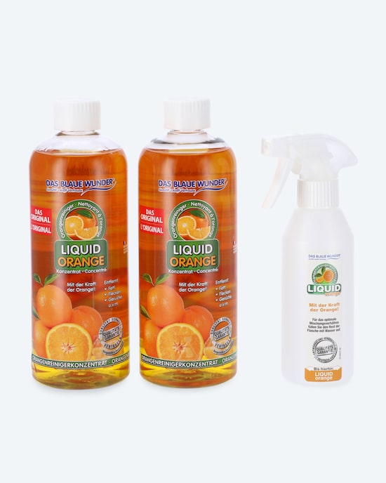 Produktabbildung für Liquid Orange, 2x 750 ml & Sprühflasche