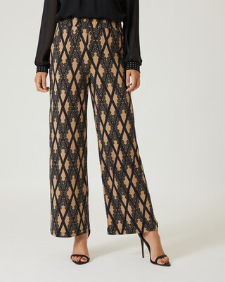 Jerseyhose mit weitem Bein
