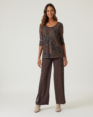 Shirt mit Mesh & Druck
