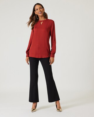 Bluse mit Cutout