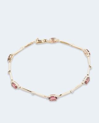 Armband mit Turmalinen & Brillanten