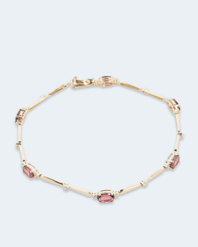 Armband mit Turmalinen & Brillanten