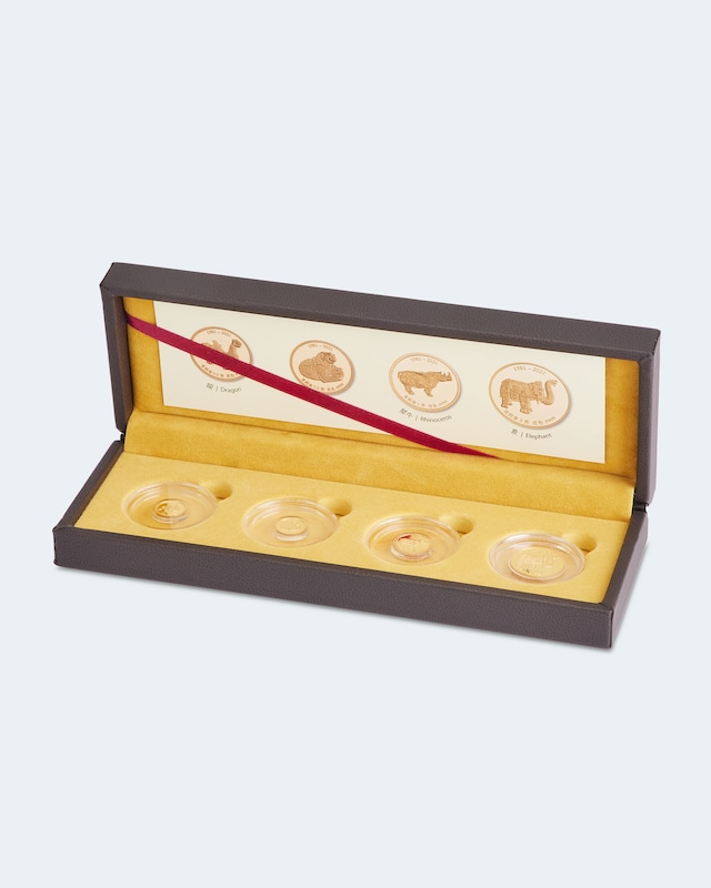 4er Gold-Set 40. Jubiläum CBAF-Serie