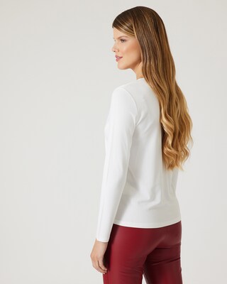 Shirt mit platziertem Frontdruck