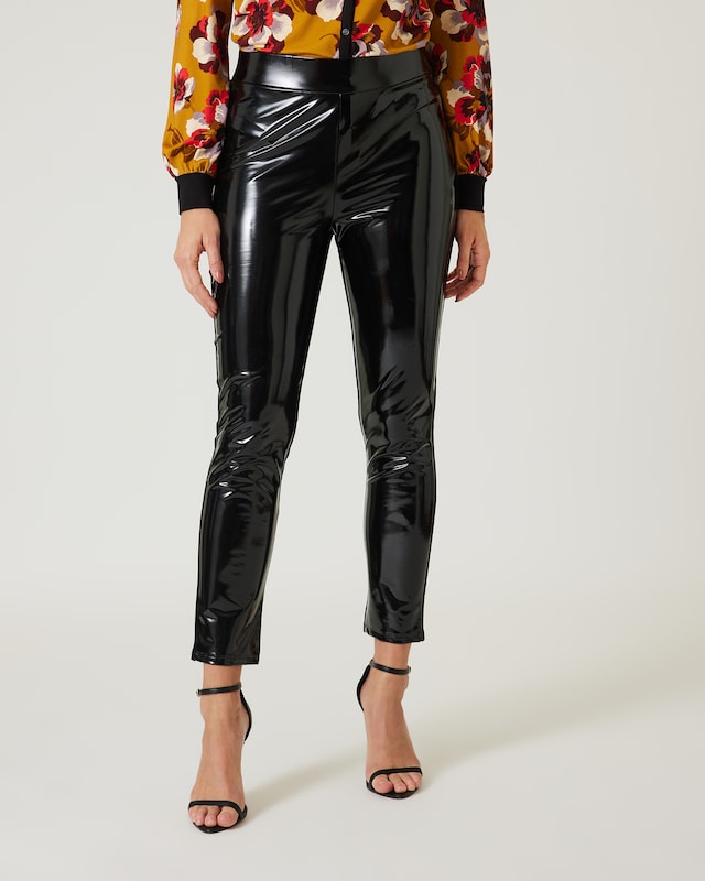 Schlupfhose in Lackoptik