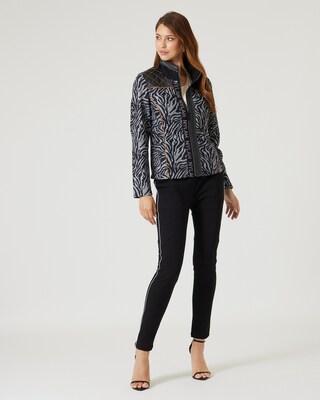 Inbetween Jacke mit Zebra Motiv