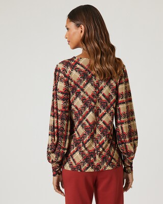 Shirt mit aufwändiger Ärmelform