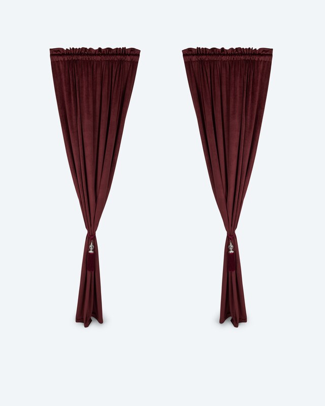 Soft Velvet Vorhang, 2tlg.