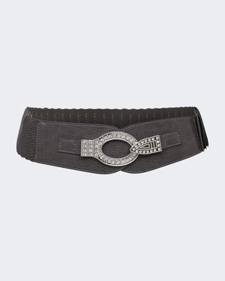 Stretchgürtel mit Glitzerschließe