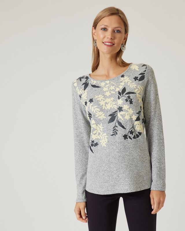 Shirt mit floralem Druck