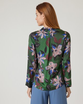 Bluse mit Blumenprint