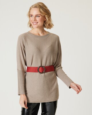 Pullover mit Gürtel