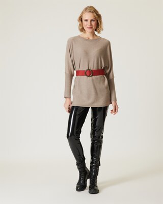 Pullover mit Gürtel