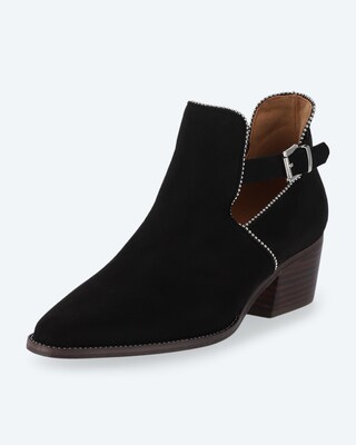 Stiefelette mit Knöchelriemchen