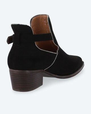 Stiefelette mit Knöchelriemchen