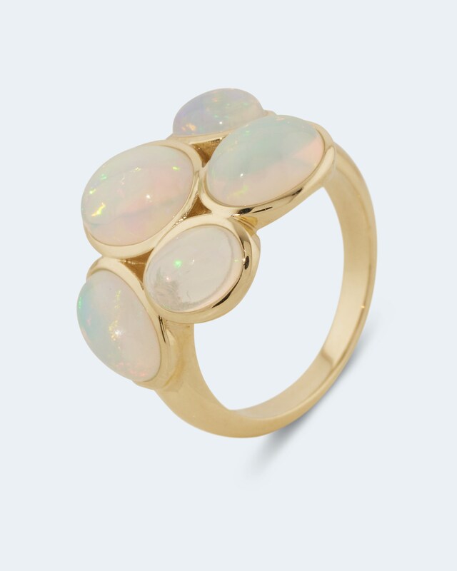 Ring mit Kristallopal