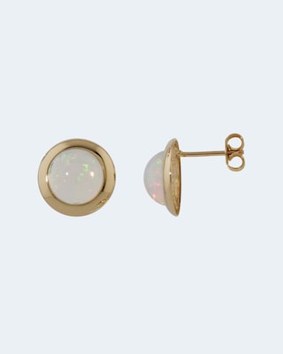 Ohrstecker mit Kristallopal