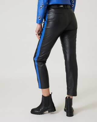 Lederhose mit Galonstreifen