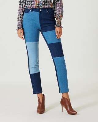 Jeans gepatched