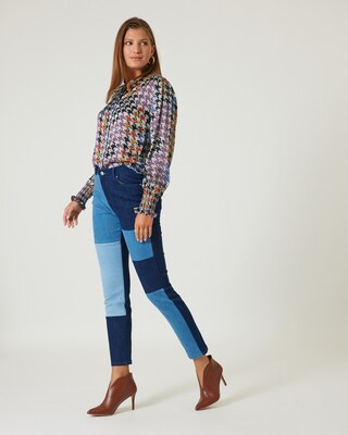 Jeans gepatched