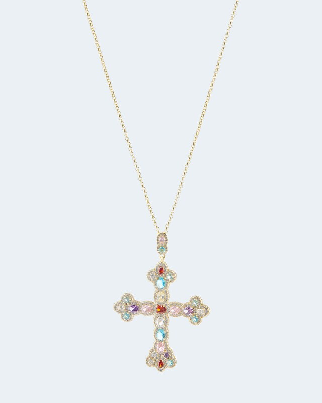 Kreuzanhänger mit Kette