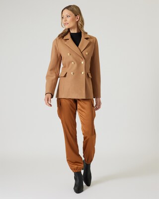 Jacke mit Reverskragen