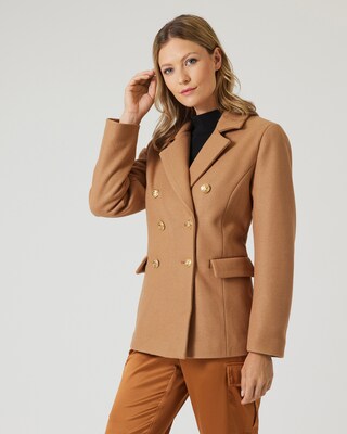 Jacke mit Reverskragen