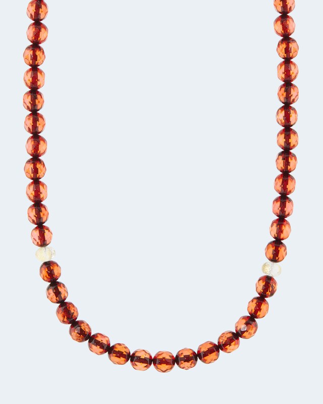 Collier mit Bernstein