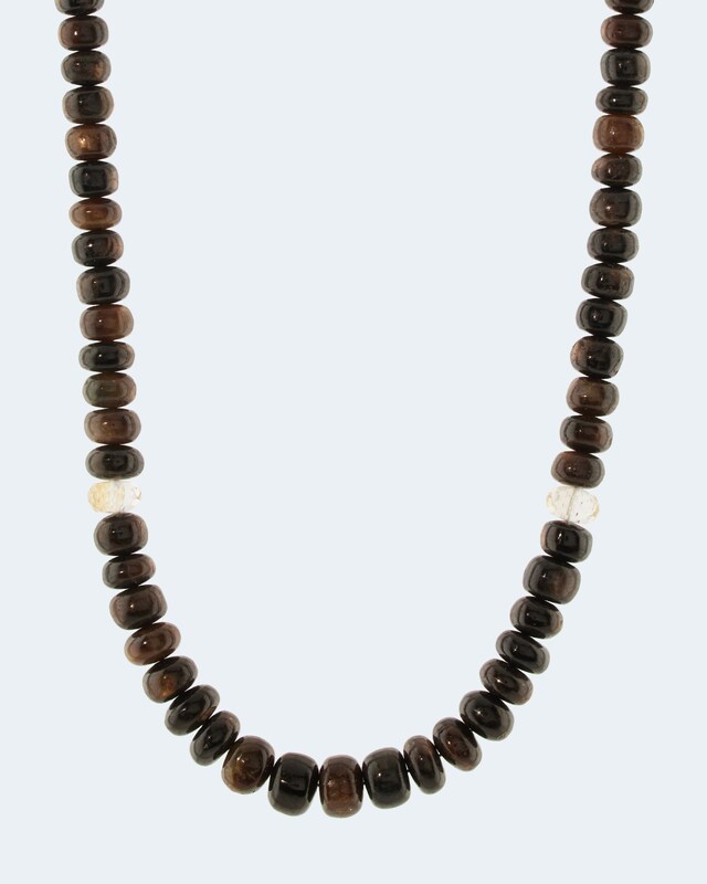 Collier mit Saphir