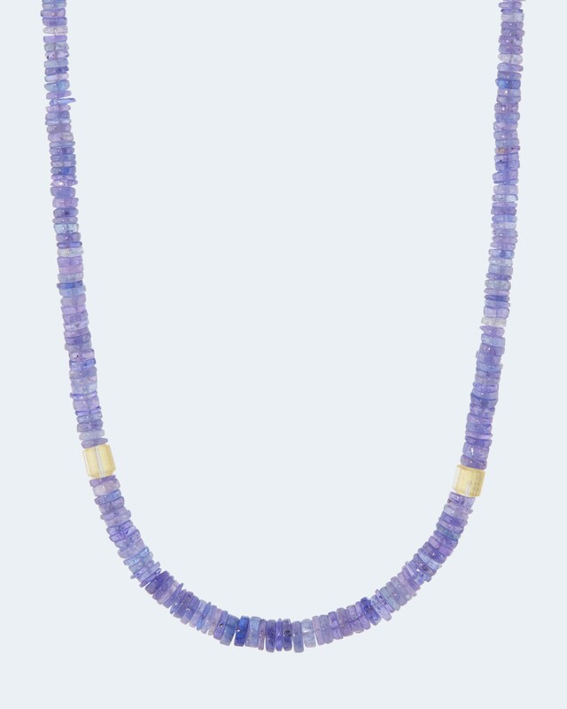 Collier mit Tansanit