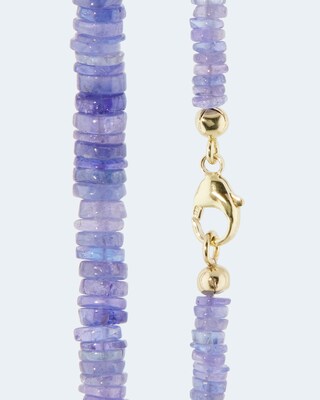 Collier mit Tansanit