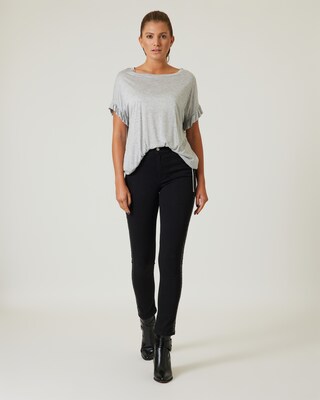 Jeans mit Dekoration