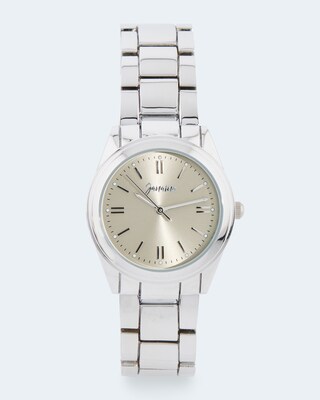 Damenuhr mit Metallarmband