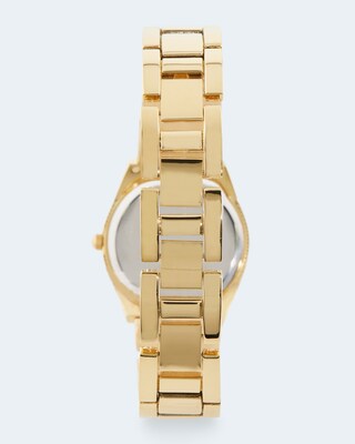 Damenuhr mit Metallarmband