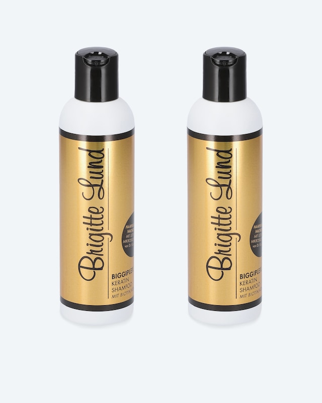 BIGGIPLEX Keratin Shampoo mit Biotin, 2tlg.